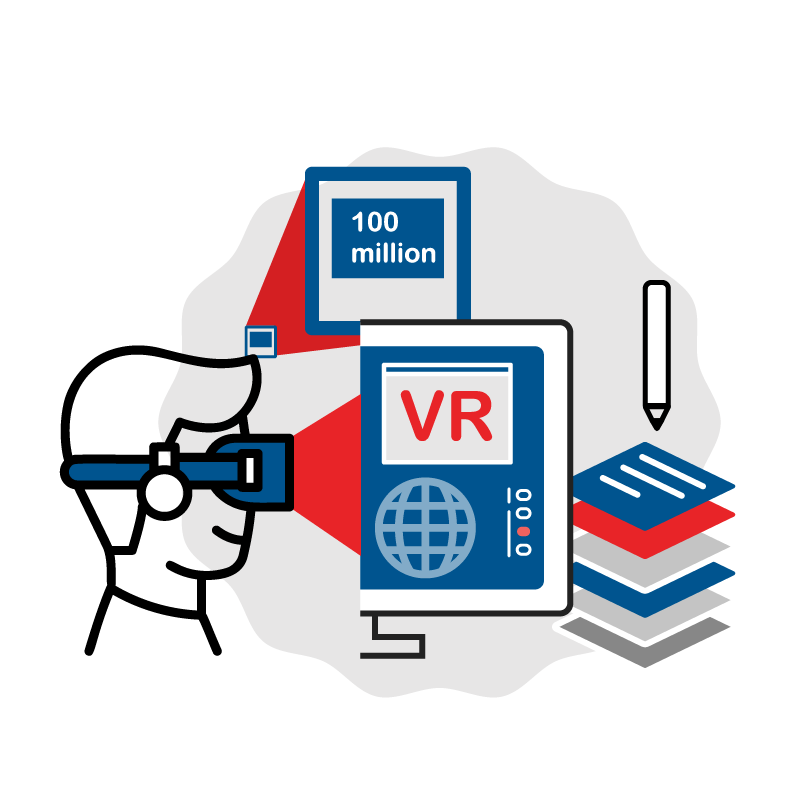 一般規格： VR實景體驗網站建置服務－高解析度(1億像素)logo圖