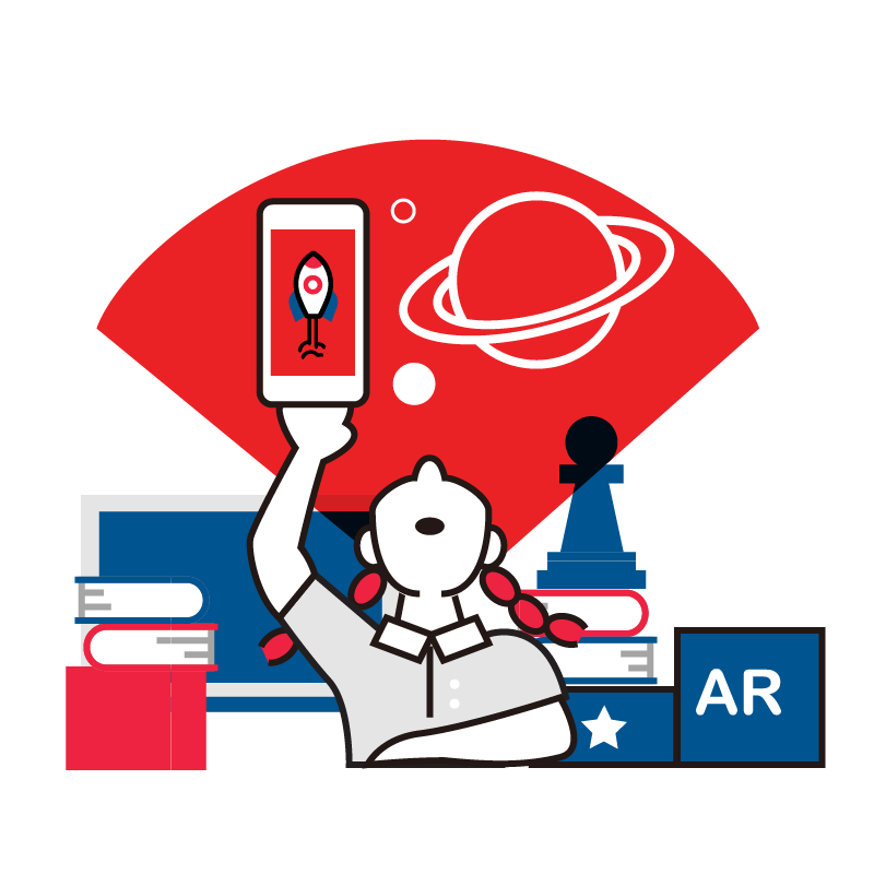 一般規格： AR互動導覽服務logo圖