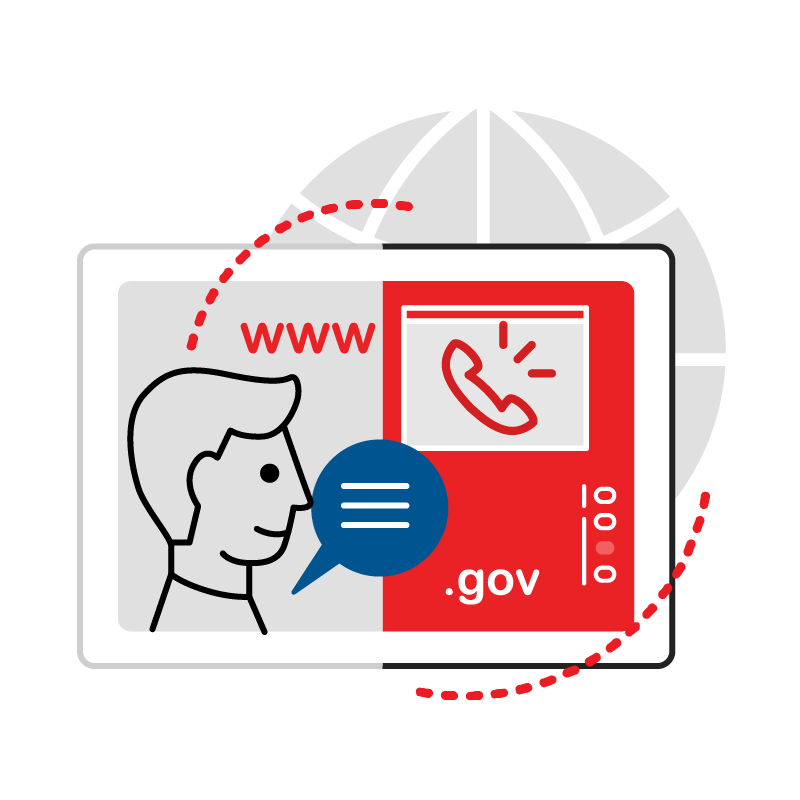 一般規格：便民線上通訊服務－機關網頁通話模組logo圖
